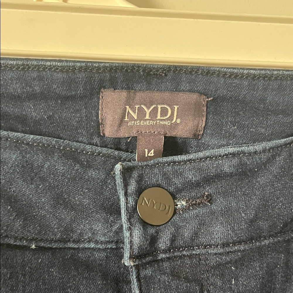 NYDJ Dark Blue Flare Jeans - Picture 2 of 4